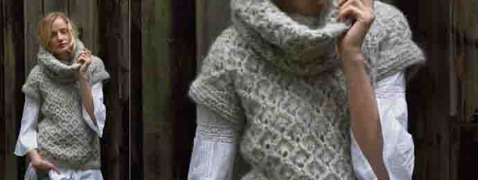 pull sans manche tricot modèle gratuit