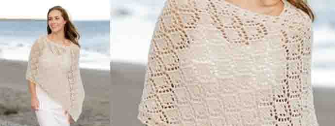 Poncho chic pour femme