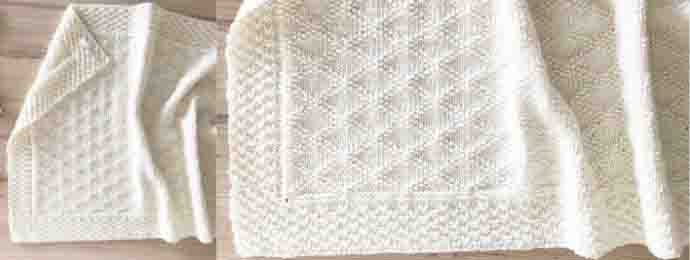 Tricot couverture facile