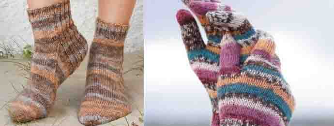 Chaussettes gants