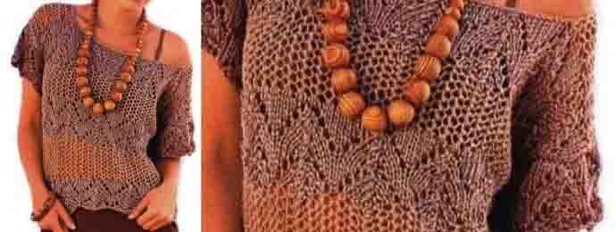 Pull laine coton
