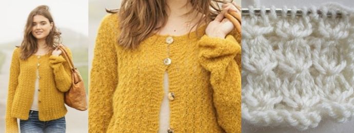 Veste au point étoile