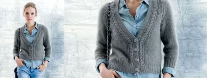 Chic gilet col V été
