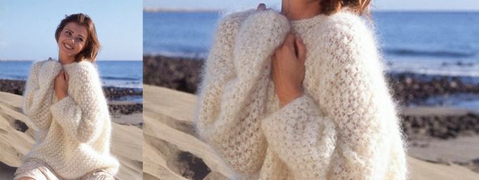 Un pull artisanal