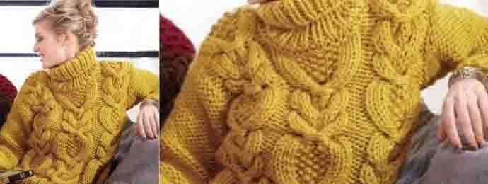 Faire un tricot à la laine