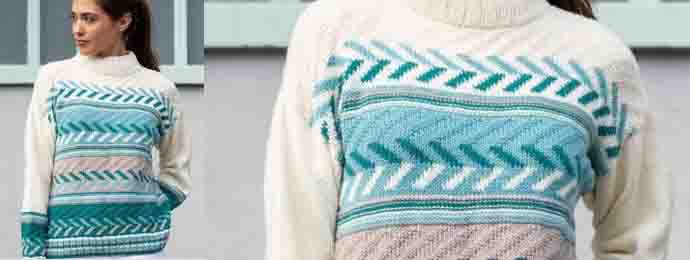 Un pull de luxe