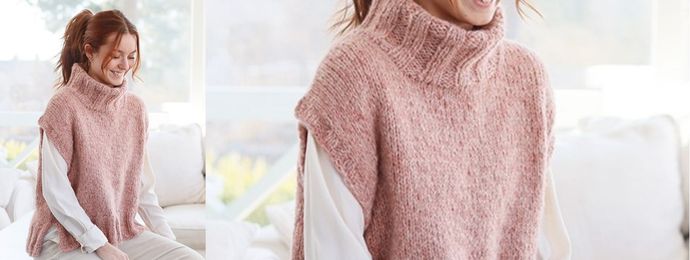 Un pull en laine facile