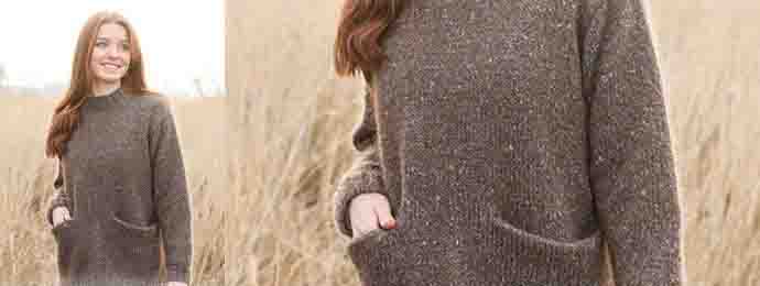 Une blouse d'hiver