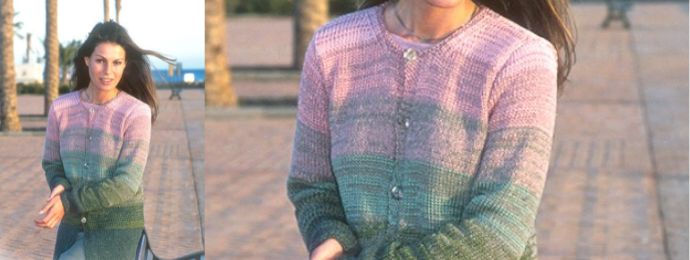 Cardigan long chic femme