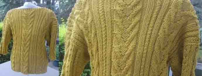 Un pull une pièce