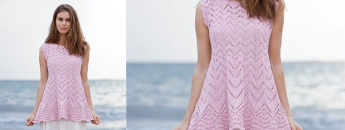 Blouse à chevron