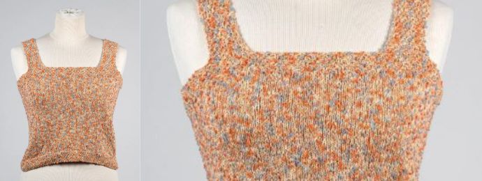Pull sans manche pour la saison