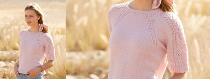 Un pull over original femme