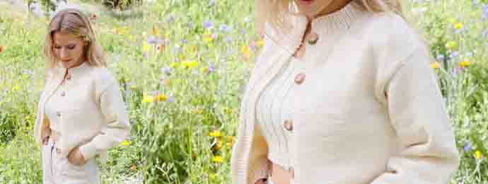 Cardigan col