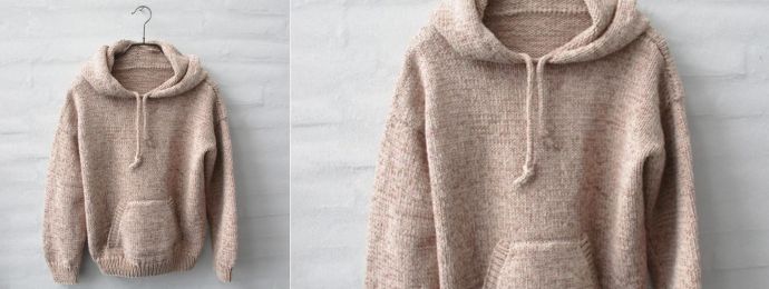 Hoodie design tricot