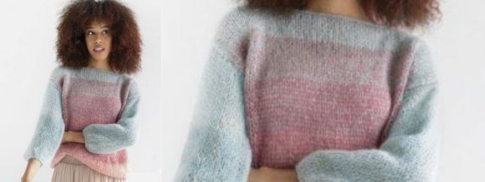 Un pull femme facile à faire
