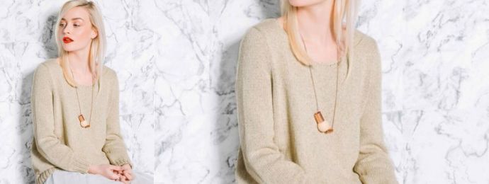 Pull col rond coupe confort