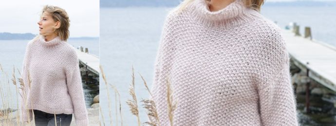 Pull ample femme