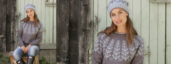Pull ski femme