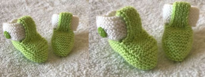 Un beau chausson bébé