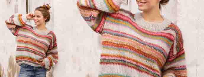 Commencer le pull de printemps
