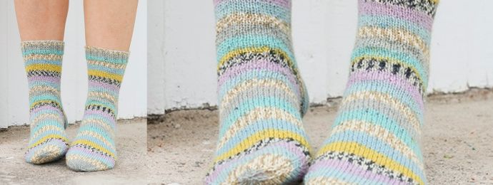 Des chaussettes drops design 