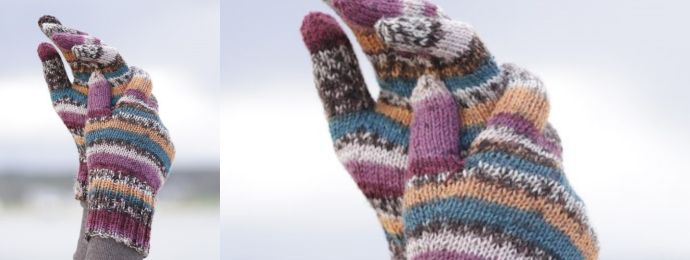 Des gants confort chaleur.