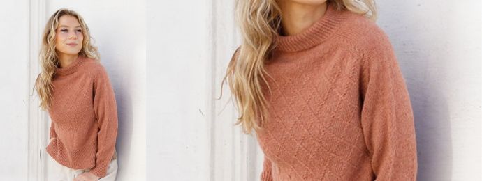 Le pull design tout confort
