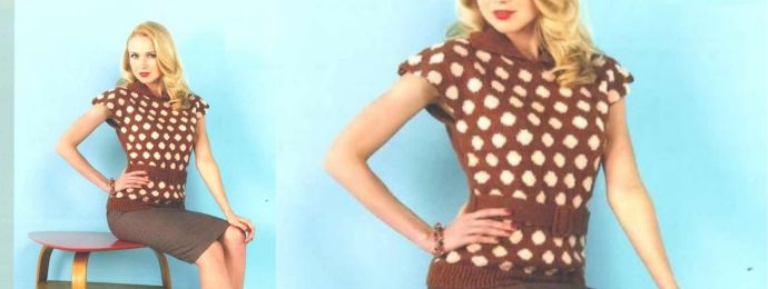 Modèle pull vintage anglais