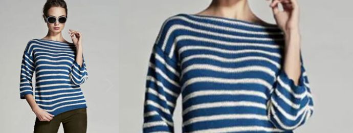 Pull marinière de tradition