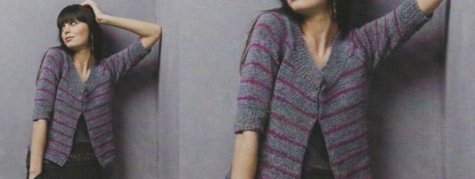 Mon modèle tricot gilet