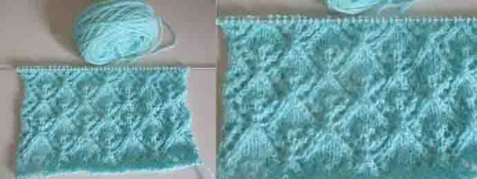 Magnifique Point de Dentelle au Tricot