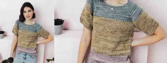 Pull été raglan