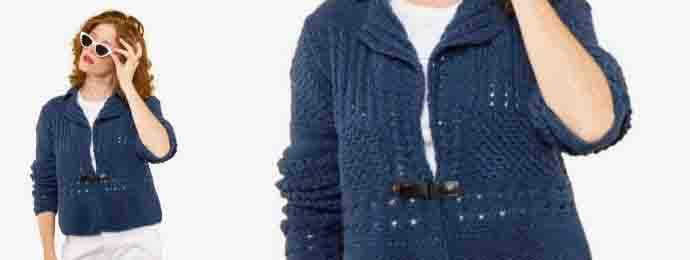 Cardigan fantaisie