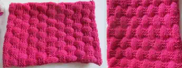 Point de tricot facile