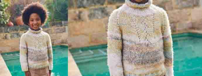 Le pull fillette