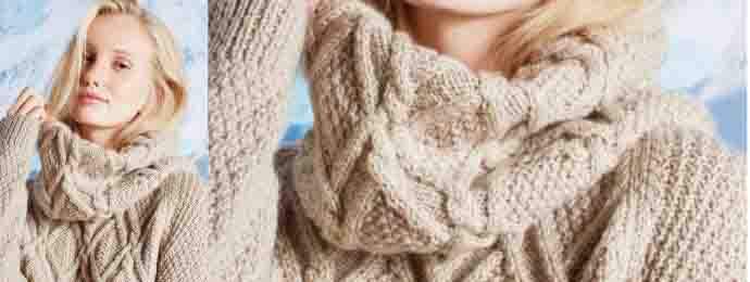 Snood inspiration Irlandaise