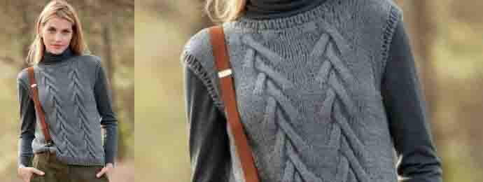 Le retour du pull sans manche
