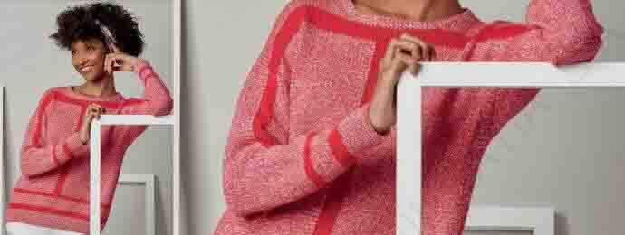 Pull rayé pour un look jeune