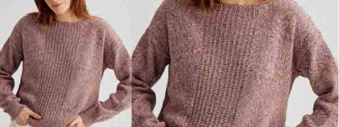 Effet sublime dun pull simple (1)