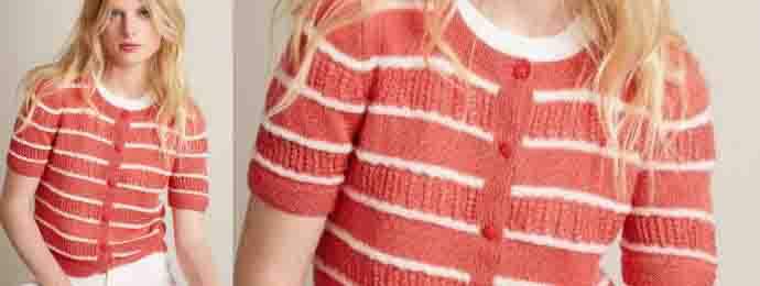 Cardigan à petites manches (1) (1)