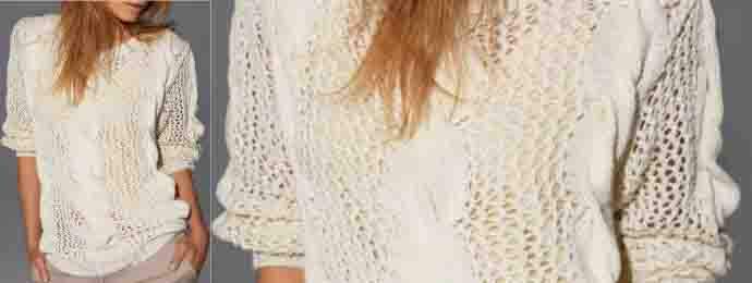 Pull ajouré femme (1) (1)