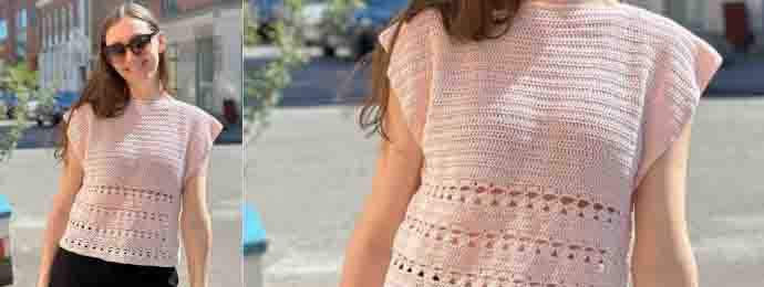 Débardeur dété au crochet (1)