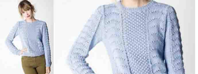 Pull tricoté le style chic (2) (1)