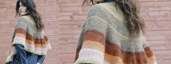 Châle tricot femme en laine (1)
