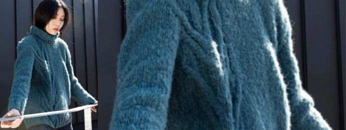 Pull chaud femme col roulé (1)