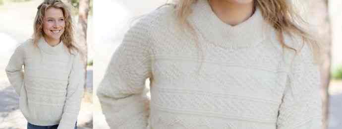 Pull en maille texturée (1)