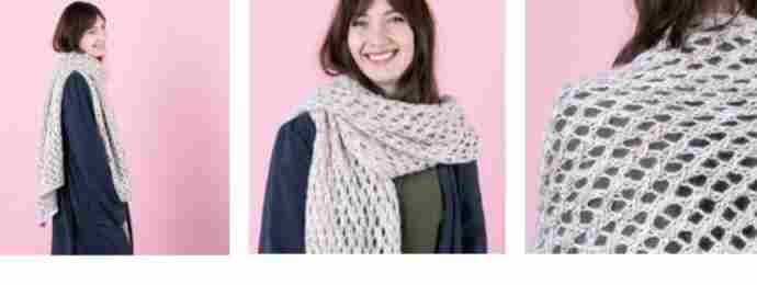 Modèle écharpe tricot facile (1)