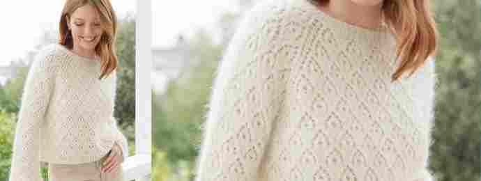 Pull Ajouré Femme Chic Tricot (1)