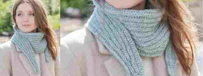 Foulard tricot femme facile (1)